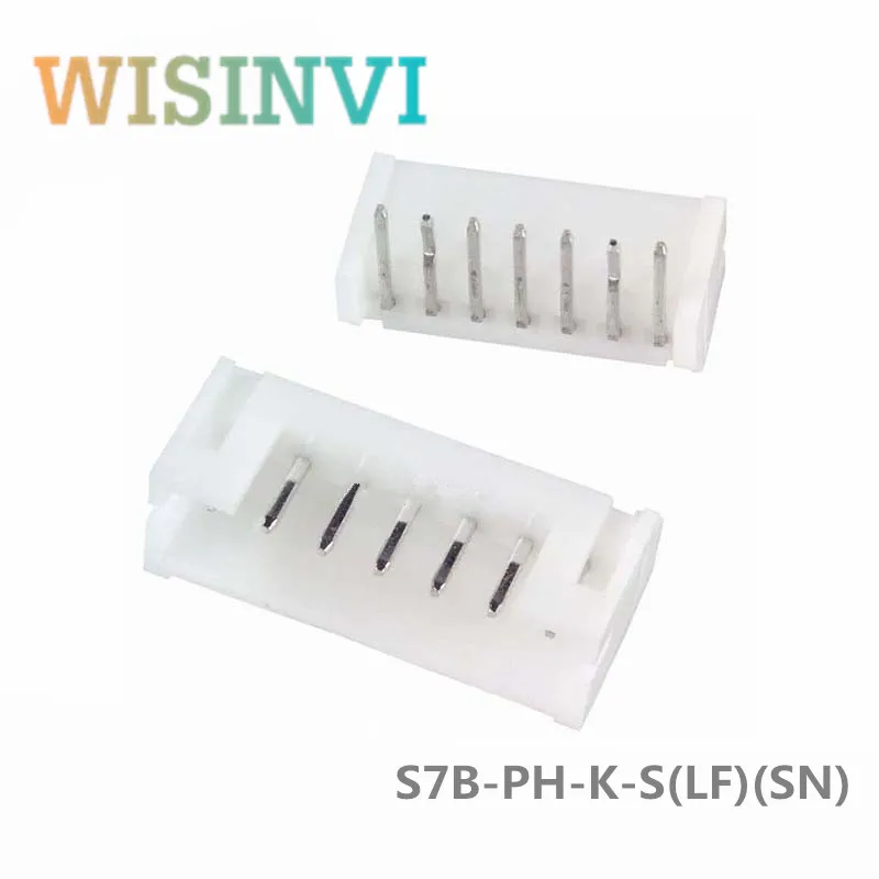 20-100pcs/lot   S7B-PH-K-S(LF)(SN)  Spacing: 2.0MM  Curved needle: 7p  Connector