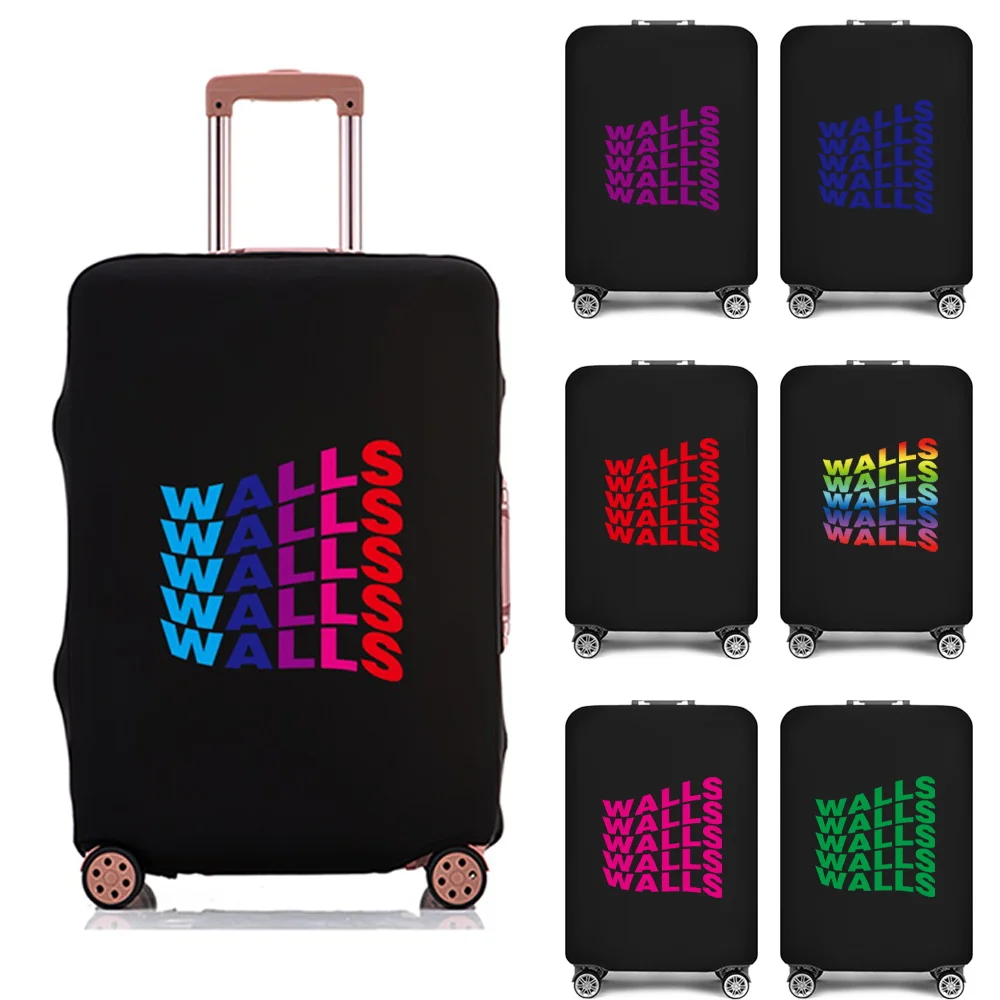 

Portable Luggage Protective Cover Walls Print Travel Suitcase Cover Elastic Dust Cases for 18 To 28 Inches Travel Accessories