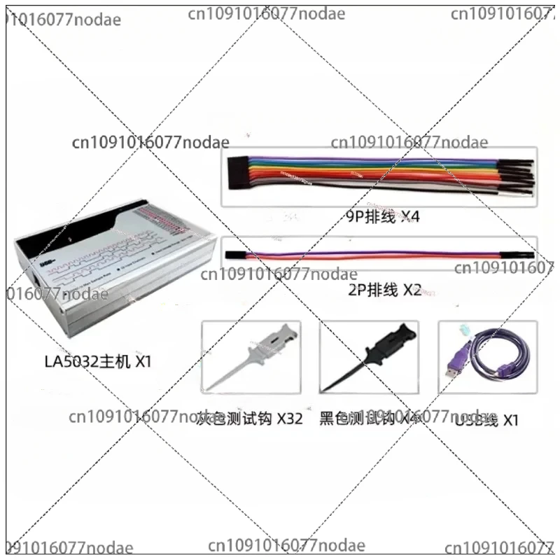 LA5016 Usb Logic Analyzer 16 Channels Full Channel 500M Sampling Rate Portable