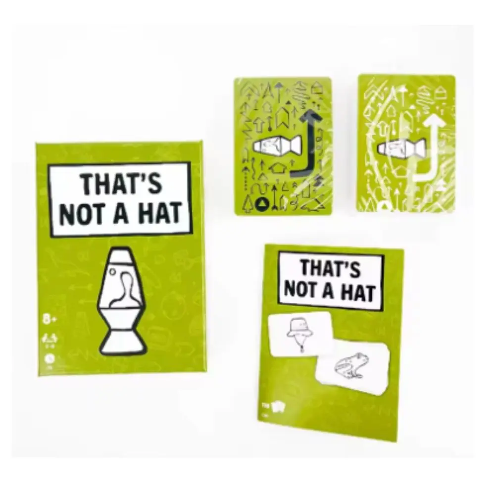 ชุดเกมปาร์ตี้สนุกๆ ที่ไม่ใช่หมวก เกมกระดานยอดนิยมพร้อมชุดไพ่พื้นฐานแบบขยาย