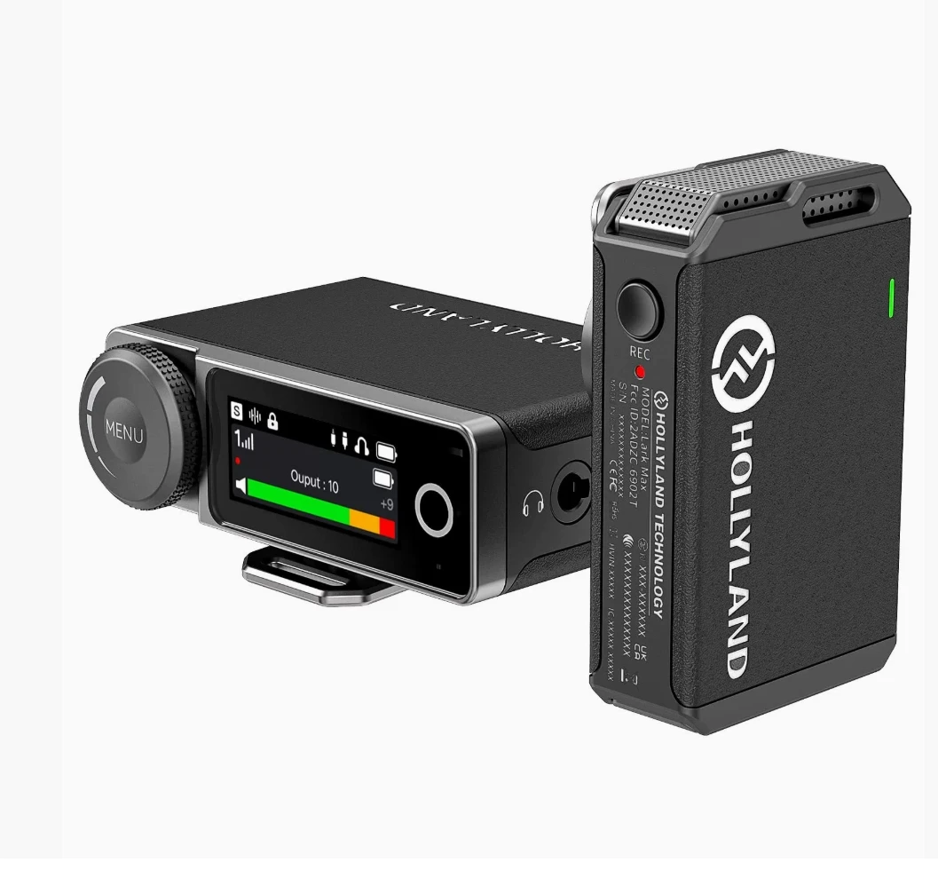 Hollyland Lark Max Wireless Lavalier Microphone System with