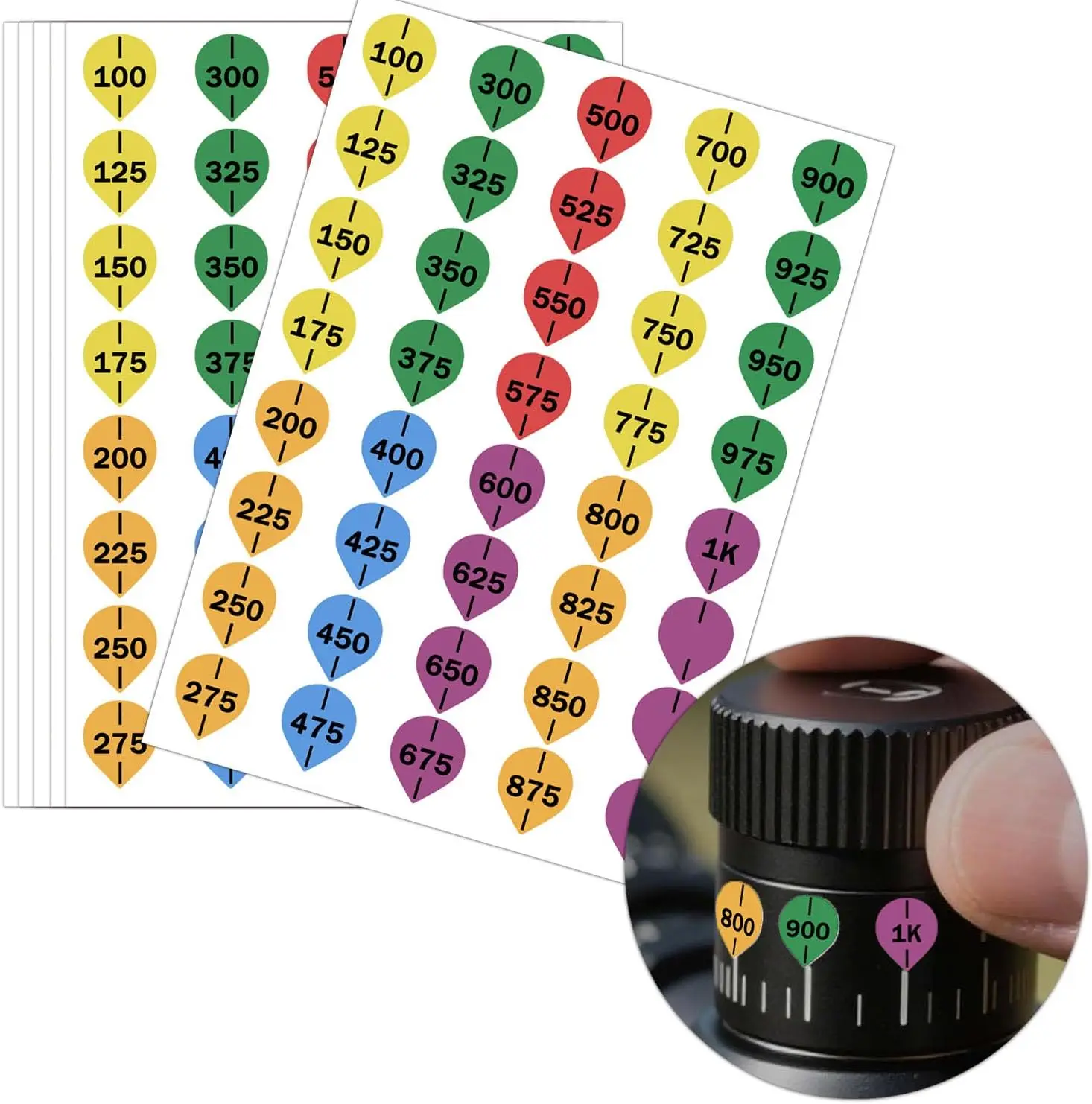 480 Pcs Rifle Scope…