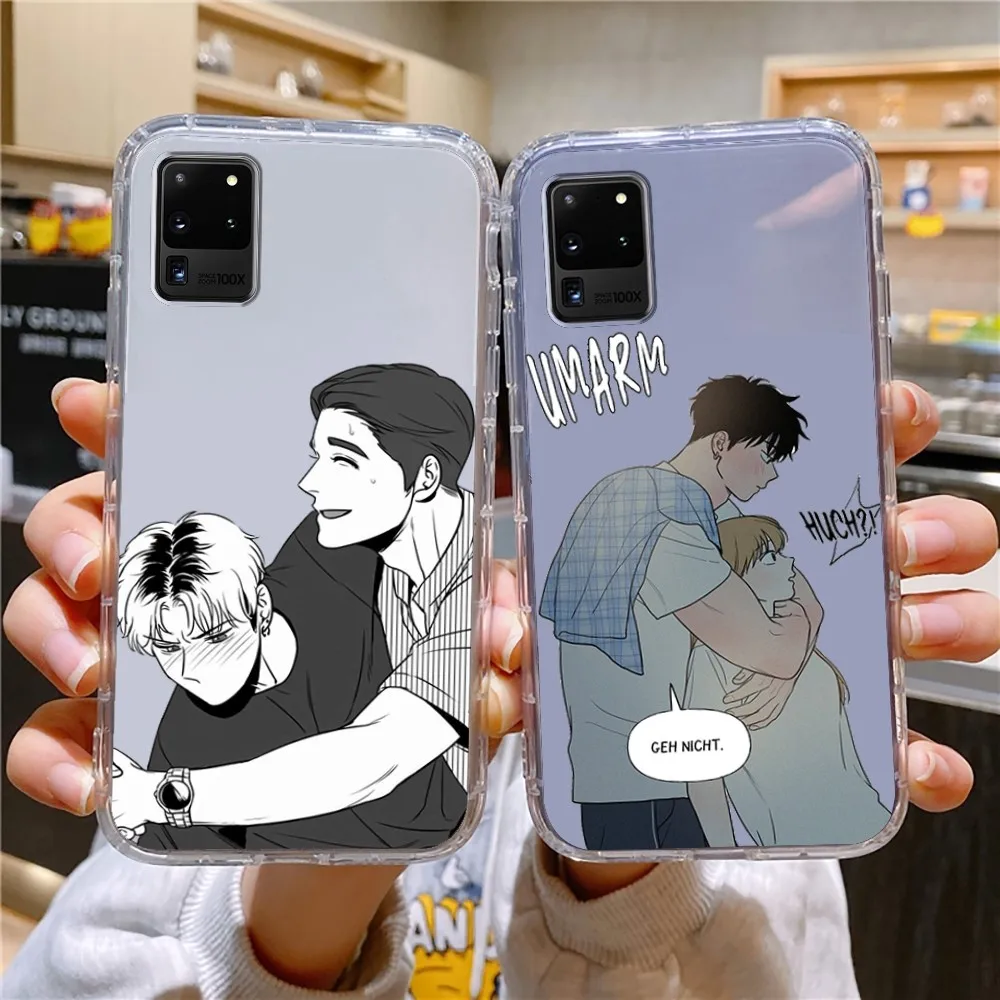 Anime Bj A-Alex Phone Case For Samsung Galaxy A52 A12 A51 S21 Edge S22ULTRA S23 S20LITE Plus ultra Transparent Cover