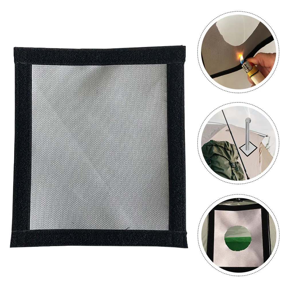 Camping Accessories Tent Chimney Cloth Anti-scald Stove Furnace Protection Ring Accessory Fireproof Jack