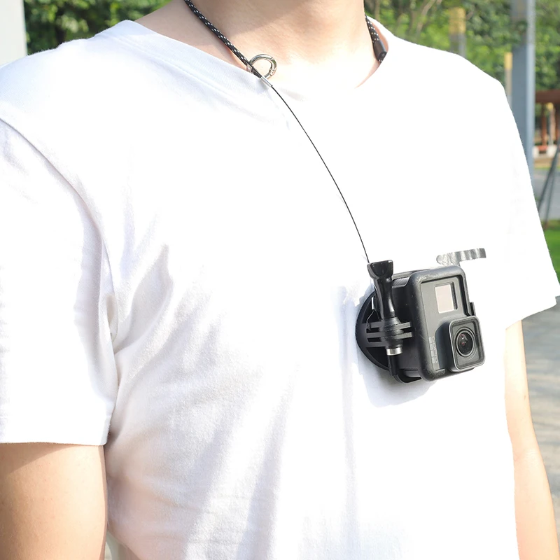 Cordon de caméra pour DJI Action 5pro/4/3 Insta360 tage/3 Acepro GoPro 13, ULanti-chute, fil d'acier, accessoire de dragonne, 20cm