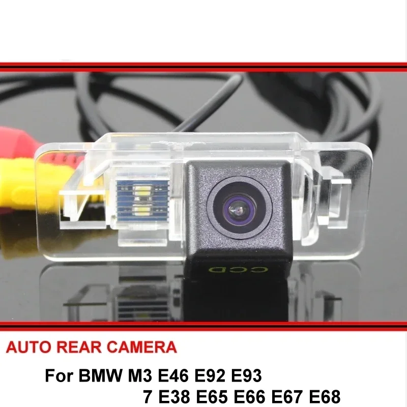 Fisheye SONY For BMW M3 E46 E92 E93 7 E38 E65 E66 E67 E68 HD Car Rearview Parking Reverse Backup Rear View Camera Night Vision