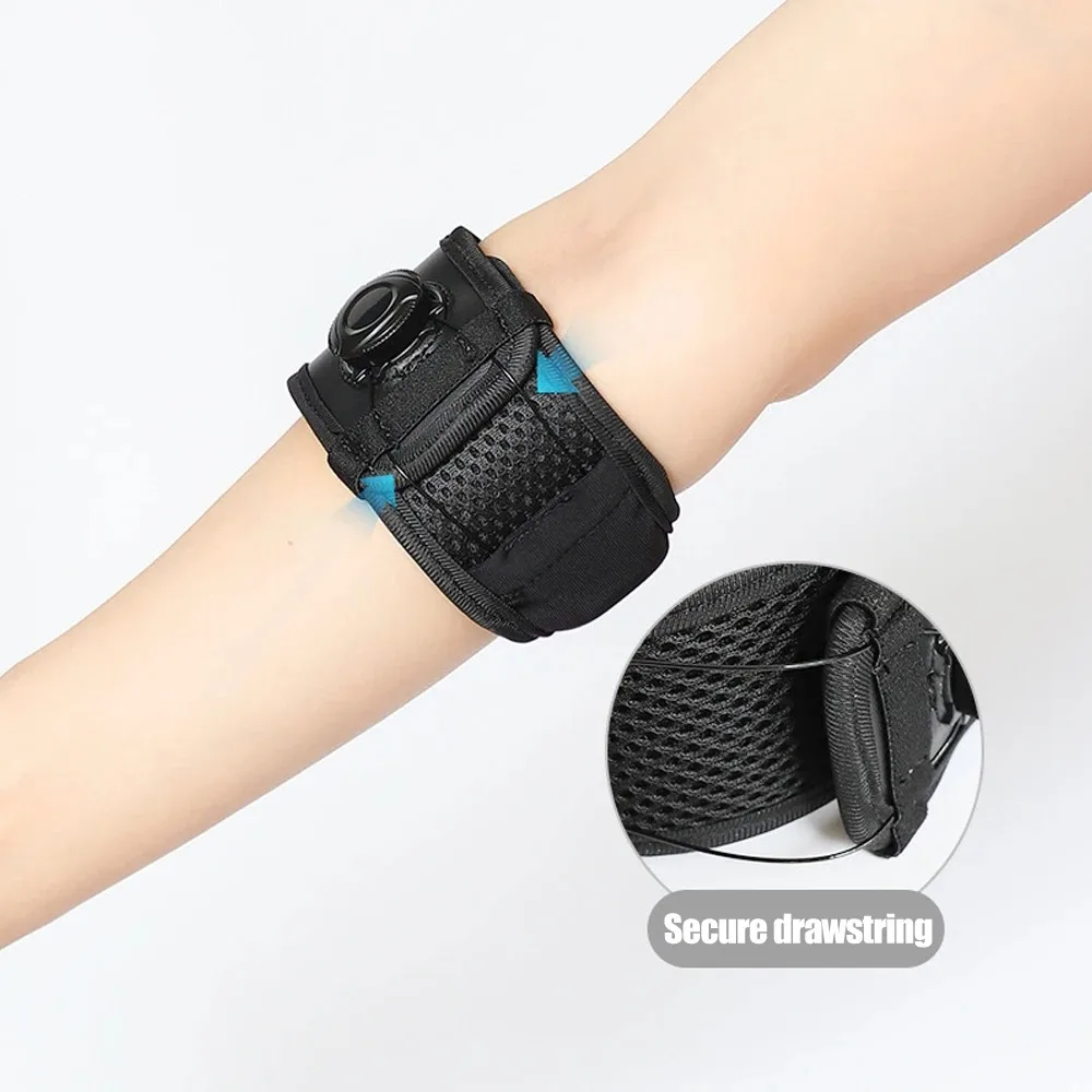 1PC Adjustable Knob Tennis Elbow Brace Strap for Tendonitis Elbow Relief for Men Women,Elbow Brace, Arm Forearm Brace Bands view 3