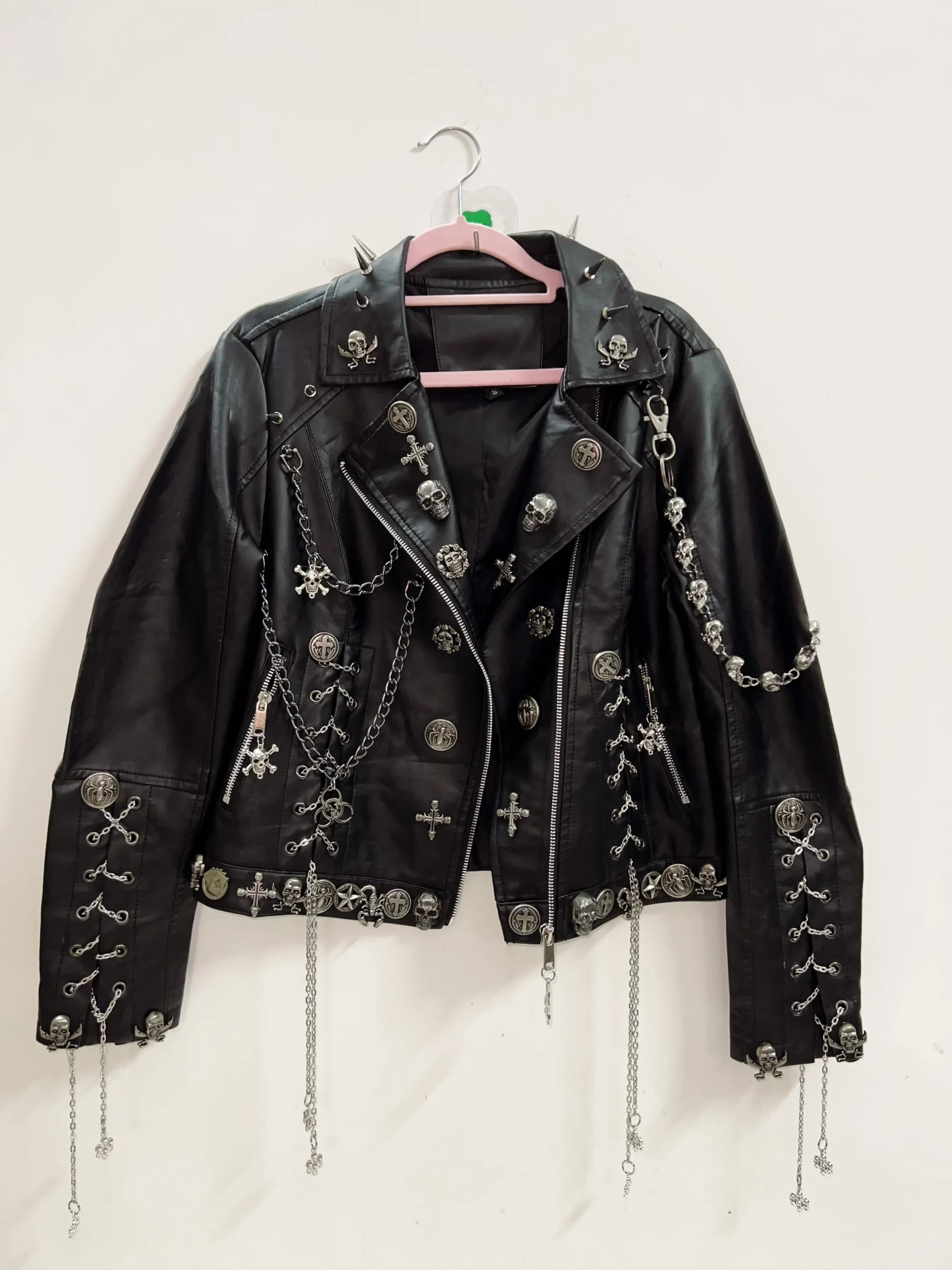 ジャケット・アウター 00's gimmick leather jacket grunge y2k 00s archive Y2K grunge gimmick jacket - メルカリ