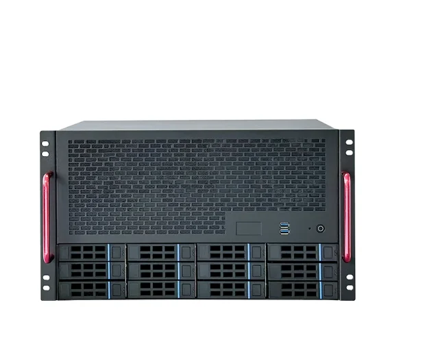 

Шасси для домашнего сервера с 12 отсеками NAS Шасси для материнской платы ATX Блок питания ATX 8 слотов полной высоты