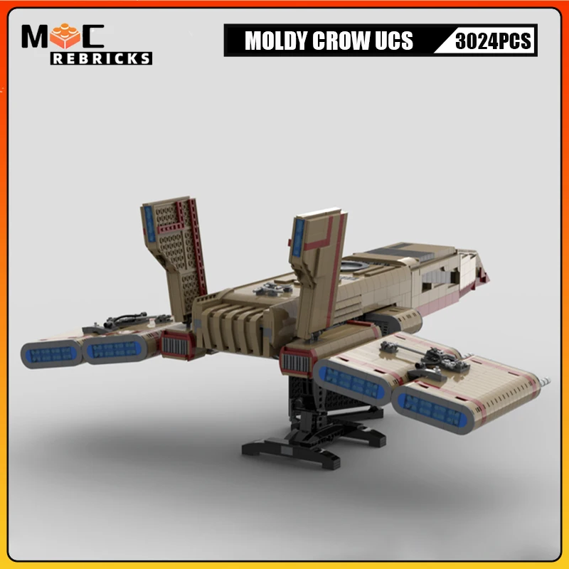 Space Movie Series Moldy Crow UCS Spacecraft MOC Assembling Building Blocks Model Set DIY Children's Puzzle Toy Bricks Xmas Gift