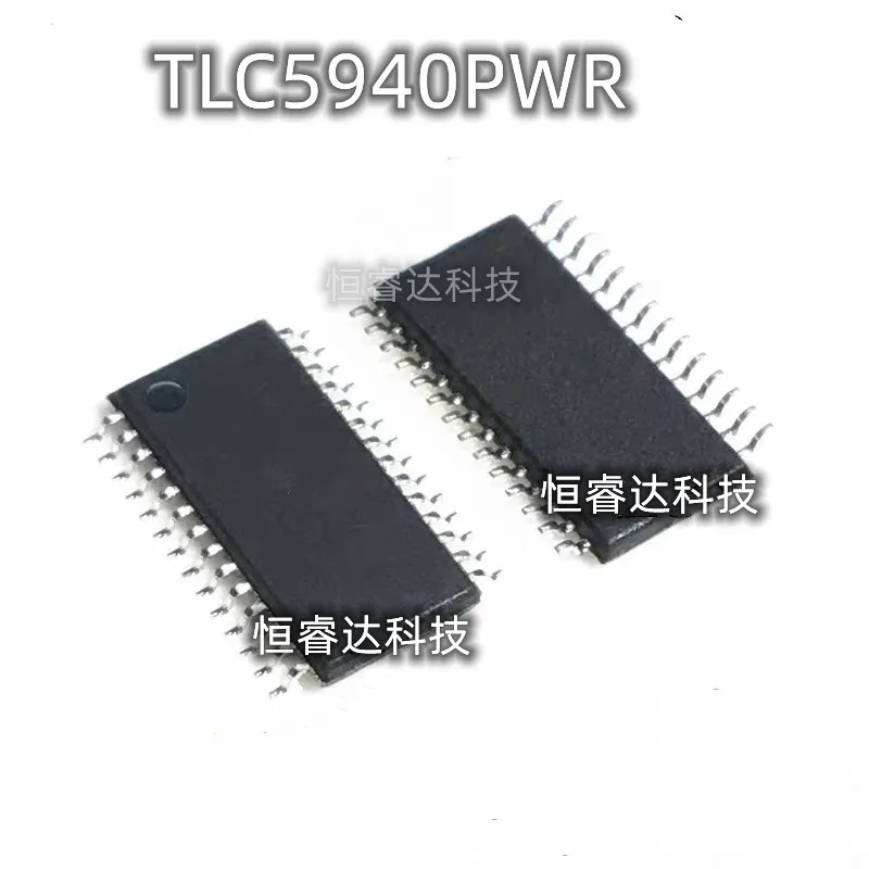 (5-10piece) 100% New TLC5940 TLC5940PWR TLC5940PWPR sop-28 Chipset
