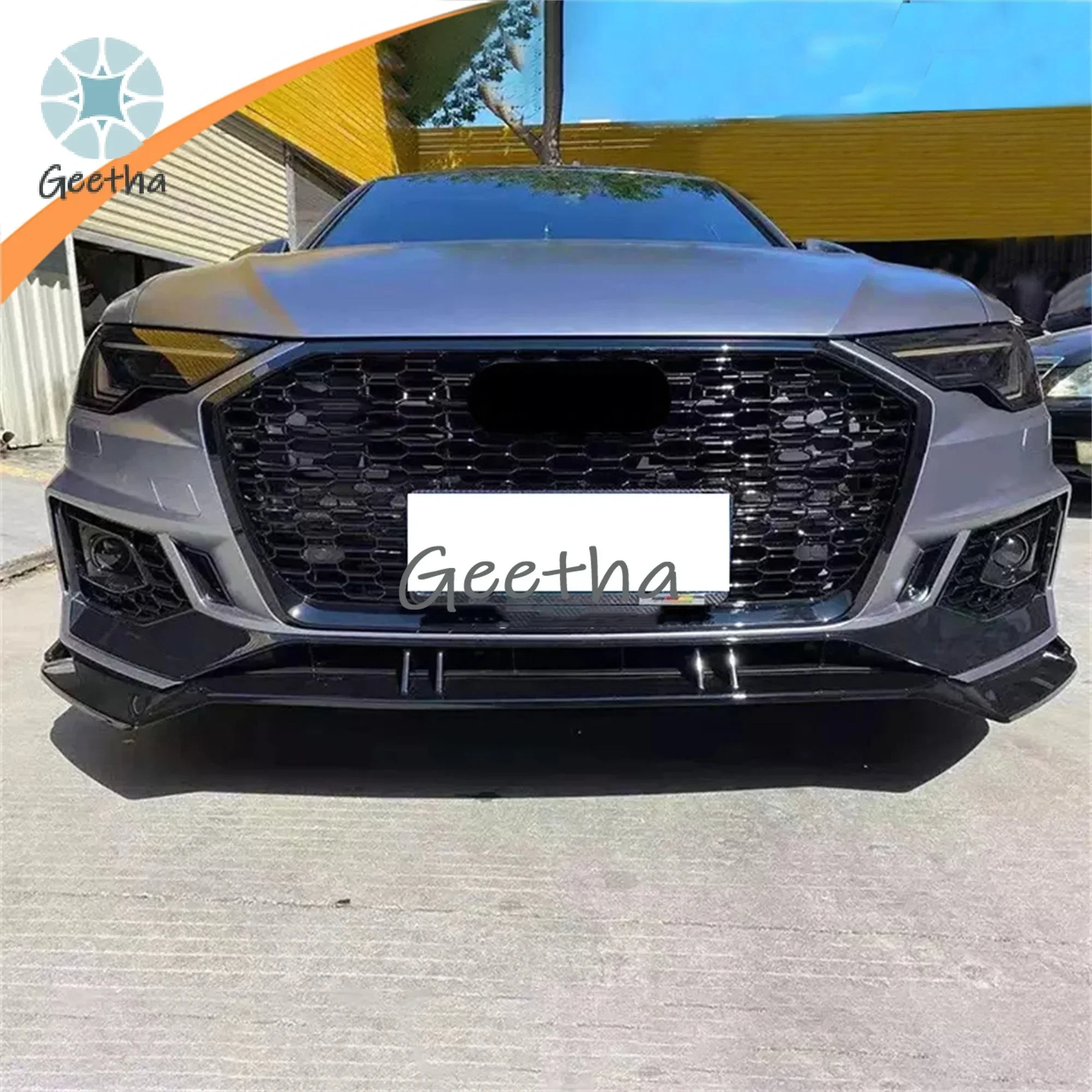 

Front Bumper Rear Diffuser Side Skirt Body Kit for audi A6 C6 Accessories Upgrade RS6 Body Kits 2019-2021