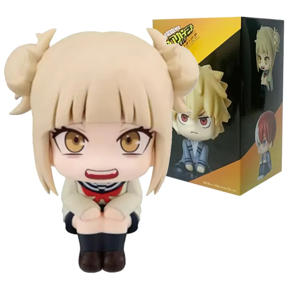 Anime MHA Himiko Toga Q Edition Action Figure Simpatica bambola da collezione Hero Toy Gift Look up Model