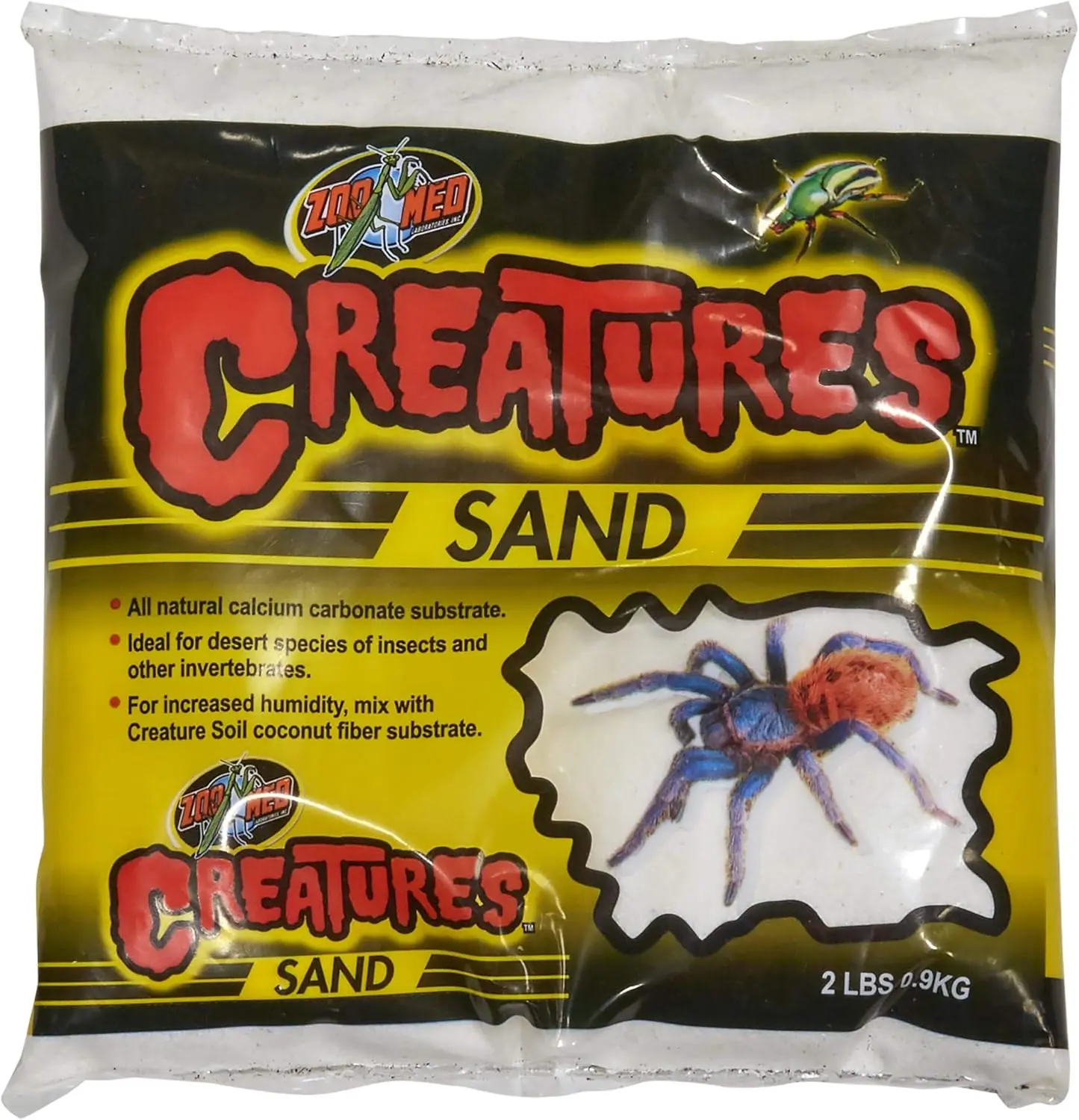 Premium Reptile Sand Substrate, 1 Quart for Terrarium Habitat