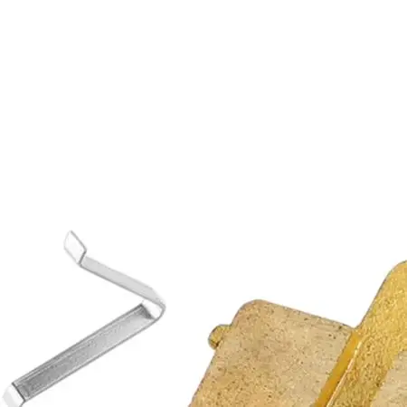 Hollow All-Metal Disc Brake Pads Designed for KugooG Booster Scooters to Deliver Stable Performance Under Repeated Braking Loads