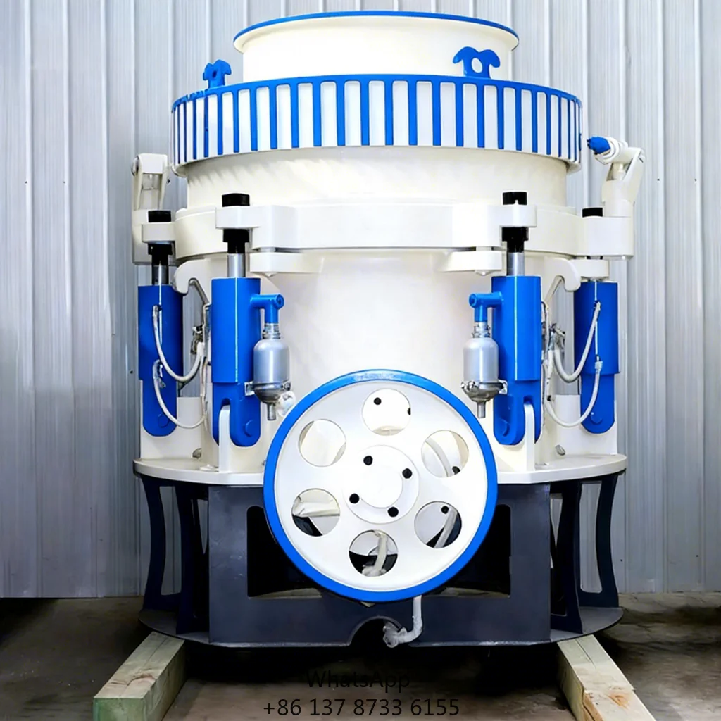 Mine Pebble Gold Mining HP200 HP300 HP400 Hydraulic Cone Crusher With Bearing Core Components 1200t/h Capacity Easy Operation