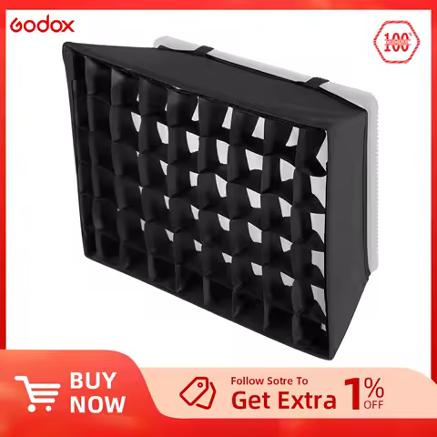 Godox LEDP260C LED Video Soft Light Diffuser Honeycomb Grid Softbox for Godox LED Video Light (Softbox Only)