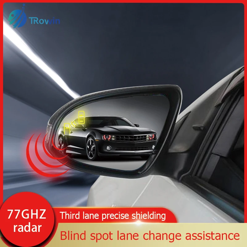 

Car BSD BSM BSA Blind Area Spot Warning Drive Mirror Rear Radar Microwave Detection System