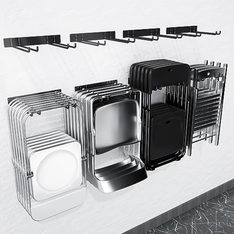 

Складная настенная стойка-органайзер для садовых инструментов и для организации гаража, патио и кемпинга, органайзер для инструментов, 480 л - 4