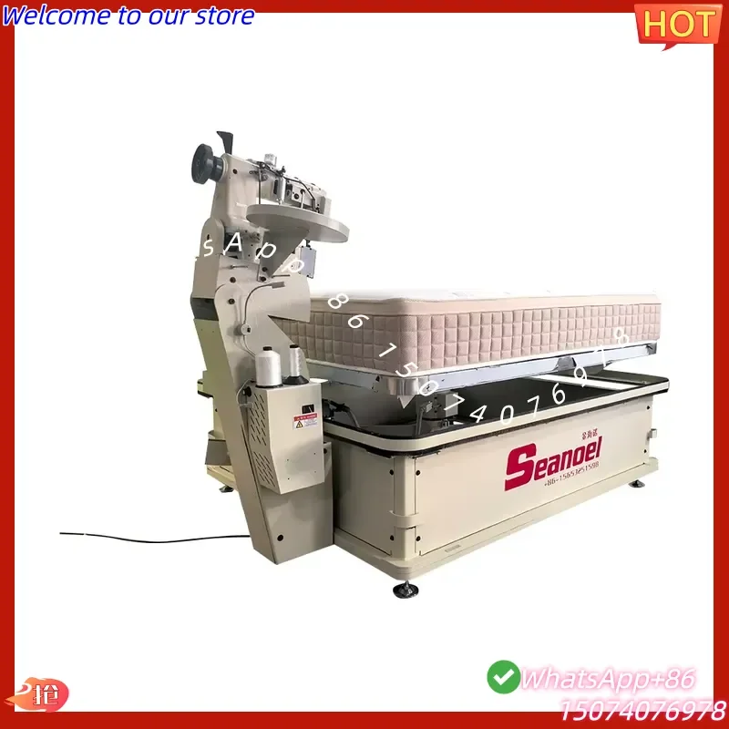 2026 Automatic Spring Mattress Stitching Sewing Machine for Sale Foam Mattress Edge Banding Tape Machine