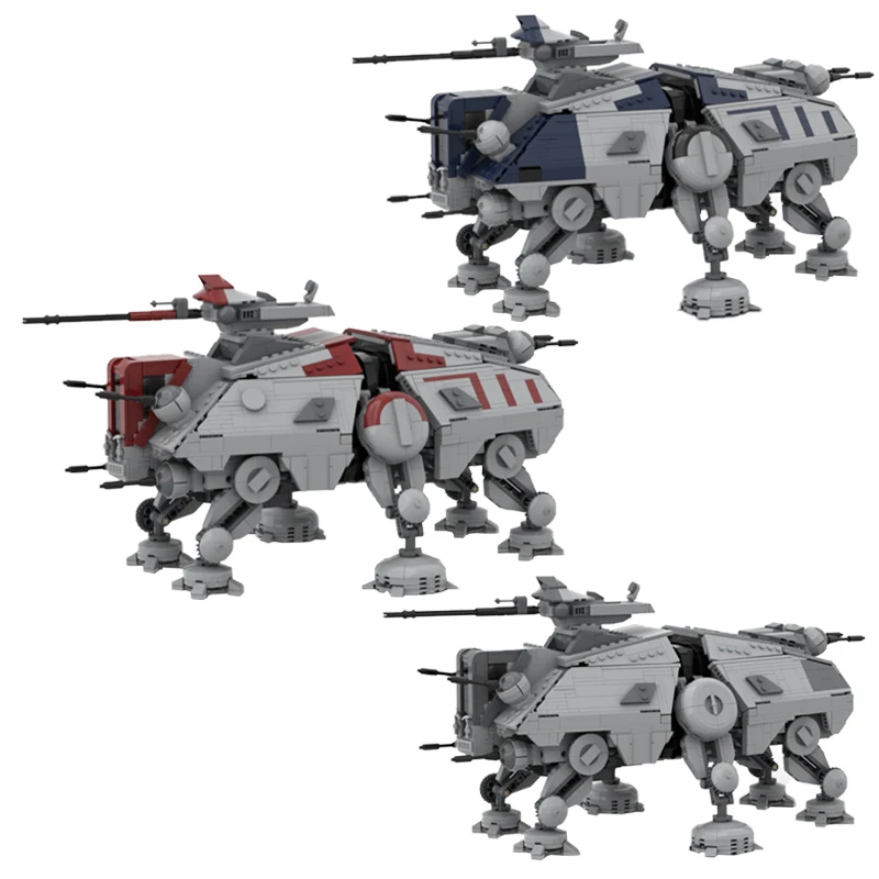 

НОВЫЙ знаменитый звездный фильм MOC AT TE Wolfpack модель DIY творческие идеи детские игрушки подарок на день рождения блокиMoc-75337