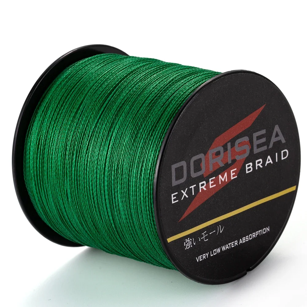 DORISEA X4 300M 6LB-100LB PE Extreme Multifilament Braided Fishing Line Fish Wire Pesca