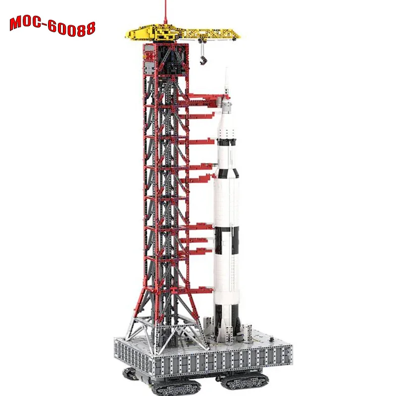 MOC-60088 Rocket Launch Bracket 7706PCS Model Building Blocks Holiday Gift for Boys