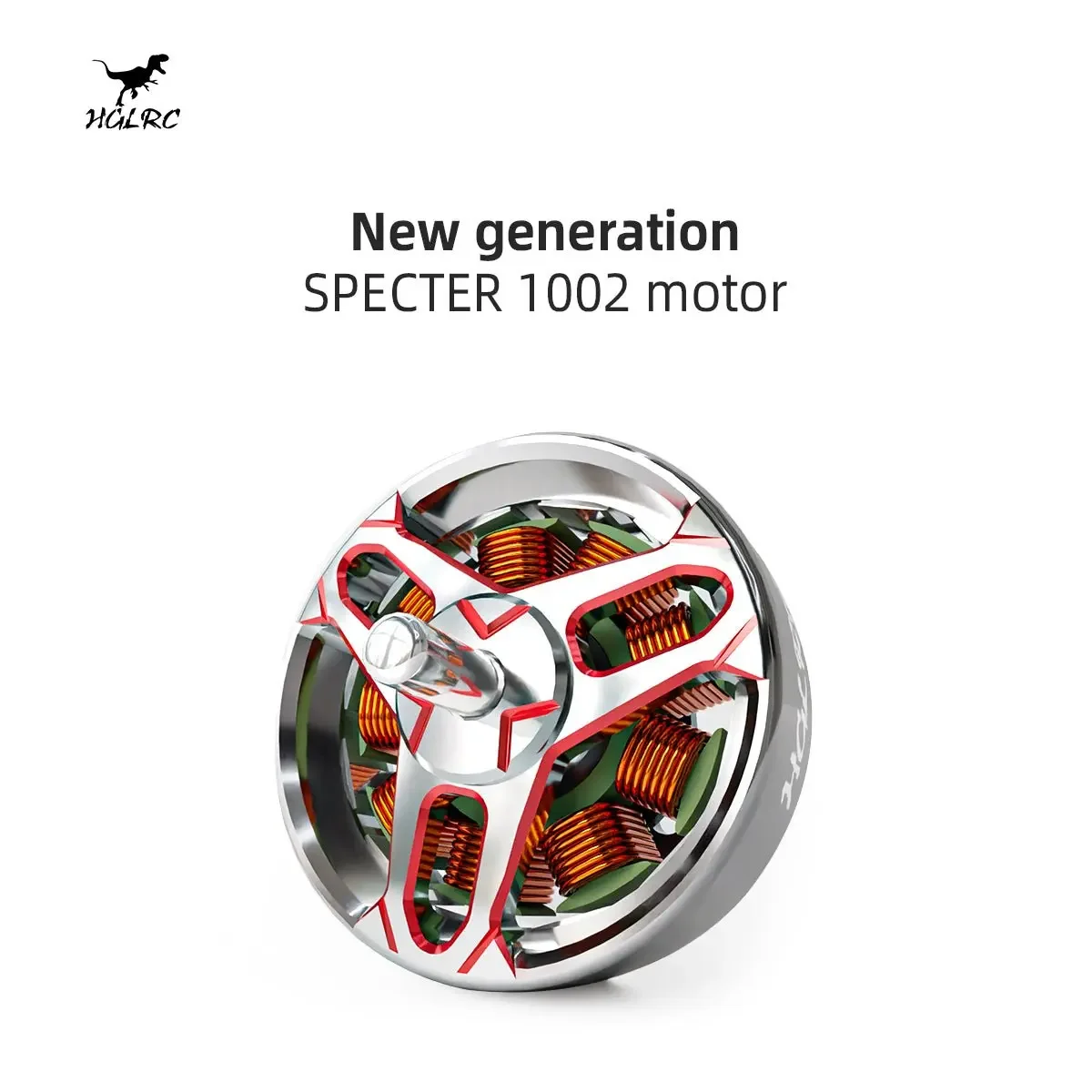 4PCS HGLRC SPECTER 1002 - 21000KV 1S Brushless Motor