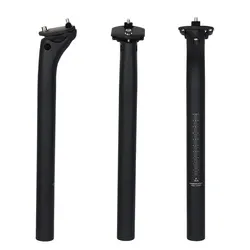 MTB Carbon Seat Post Offset 20mm 25.4 27.2 30.9 31.6mm Road Bike Seatpost 350-450mm Ultralight 150g