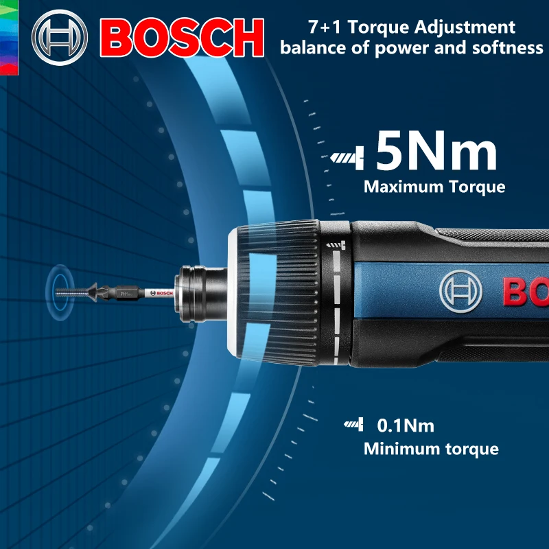 BOSCH GO 3/4 Cordless Screwdriver 3.6/4V Lithiumion Battery Rechargeable Cordless Drill with Box Bosch GO3 Professional Tool Set