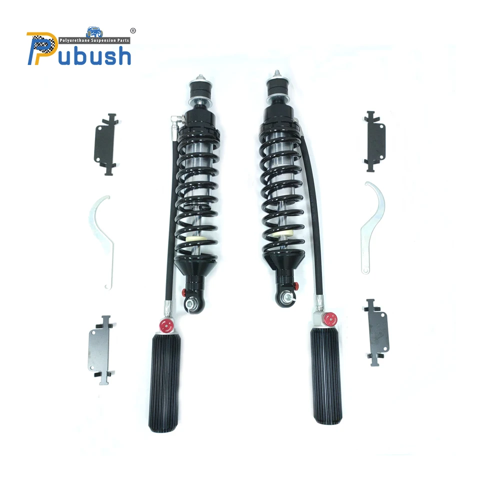 High Performance Nitrogen Gas Charged Adjustable Shock Absorber Suspension Lift Kit For LandCruiser 100 Front Coilover