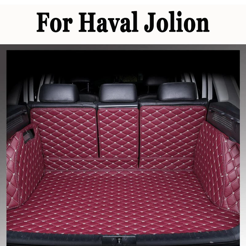 

Rear Trunk Mat Car Trunk Leather Mats Parts Rear Boot Liner Styling Protector For Haval Jolion 2021 2022 2023 2024 Accessories