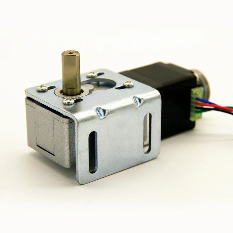 31MM Right Angle Worm Gear Step Motor Self-Locking 32WJ-28H250C08 Quality Motor for Precision Applications