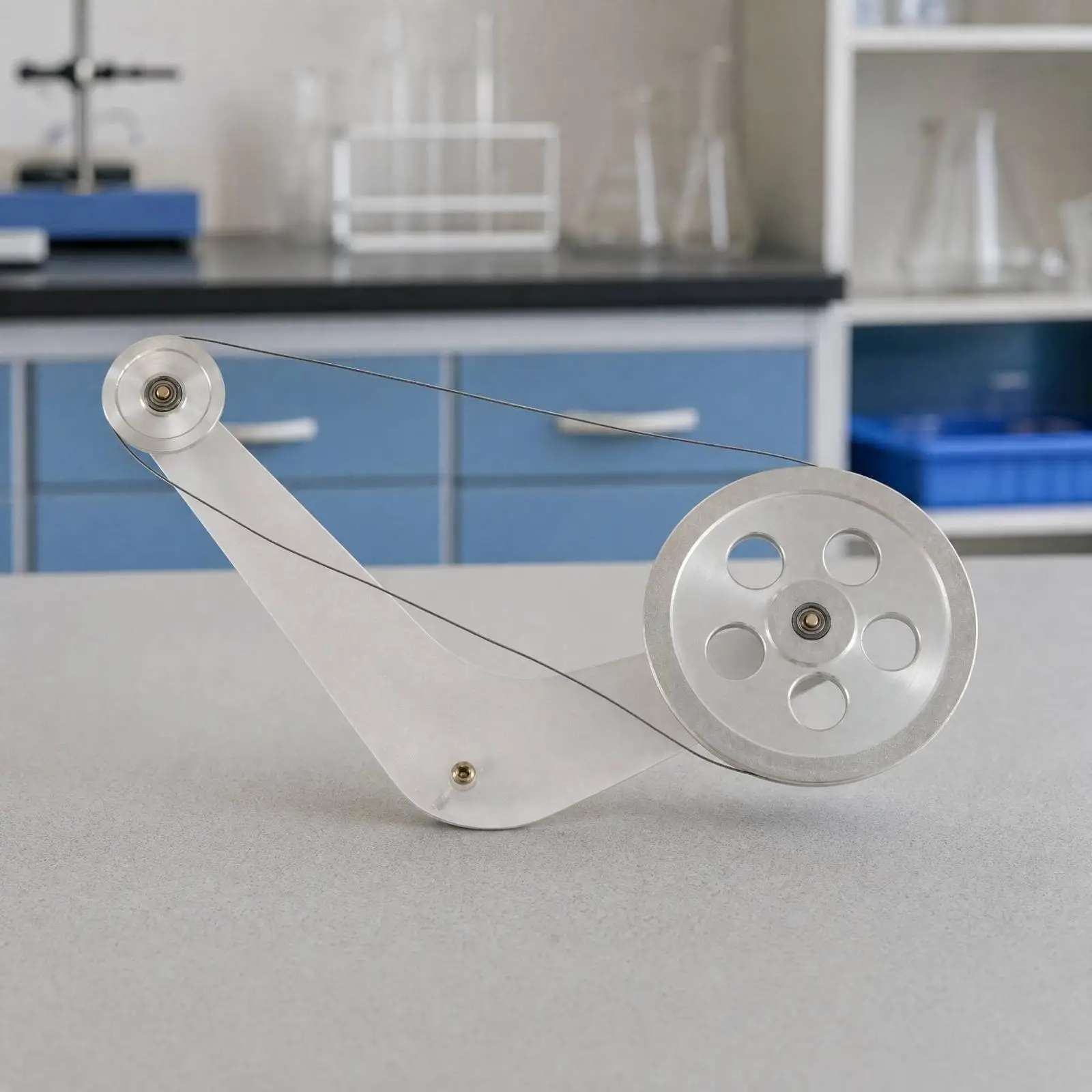 Educational Physics Model Educational Rotating Wheel Heat Engine Apparatus for Middle School Students, Physics Lessons
