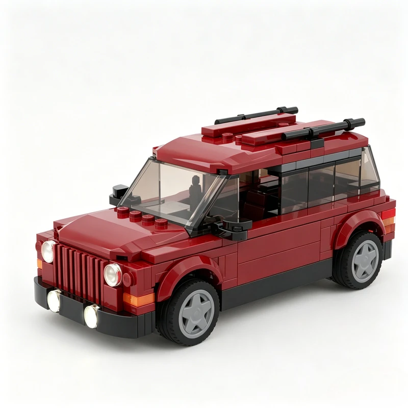 NEW 243 PCS 2014 Off Road Vehicle Model Custom Creative Building Blocks DIY Assembly Educational Toy Festival Gift For Children
