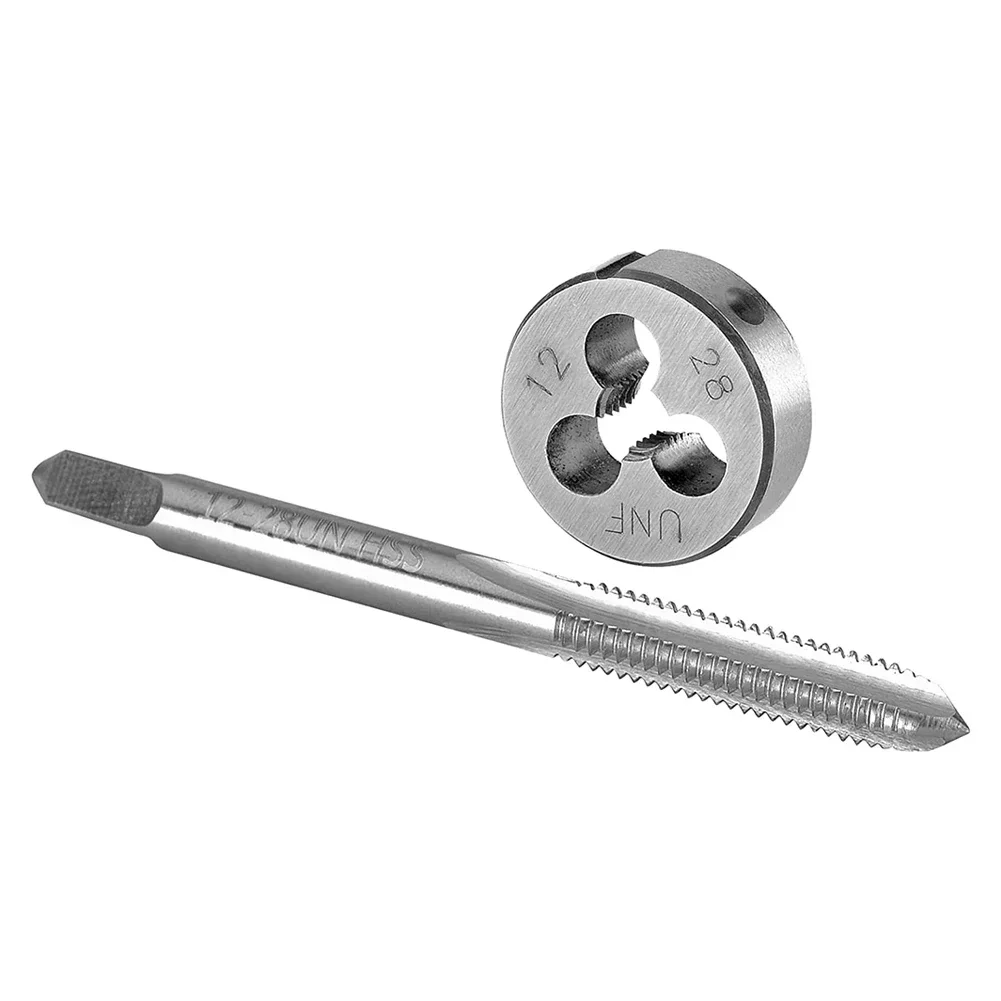 High Quality Replacement 12-28 UNF Tap HSS Right Hand Stainless Steel Steel 12-28 UNF Tap 68mm Aluminum Copper