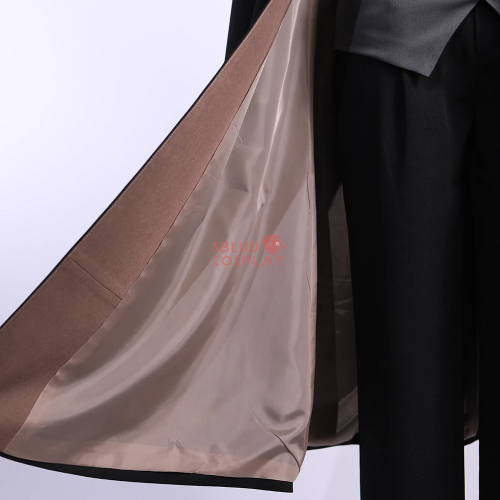 Picture 6: SBluuCosplay Nakahara Chuya Cosplay Anime R-Quality Uniform Chuya Costume Hat Gloves