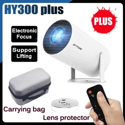 2024 nuovo HY300 Pro plus Proiettore 4k Android 1280*720P Doppio Wifi Video Portatile Esterno casa hd led proiettore cinema en casa pro