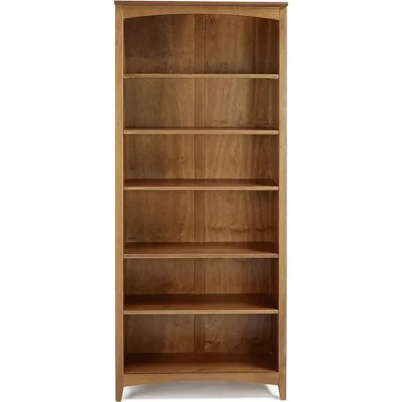 Premium Top - Notch Shaker Style 6-tier Bookshelf