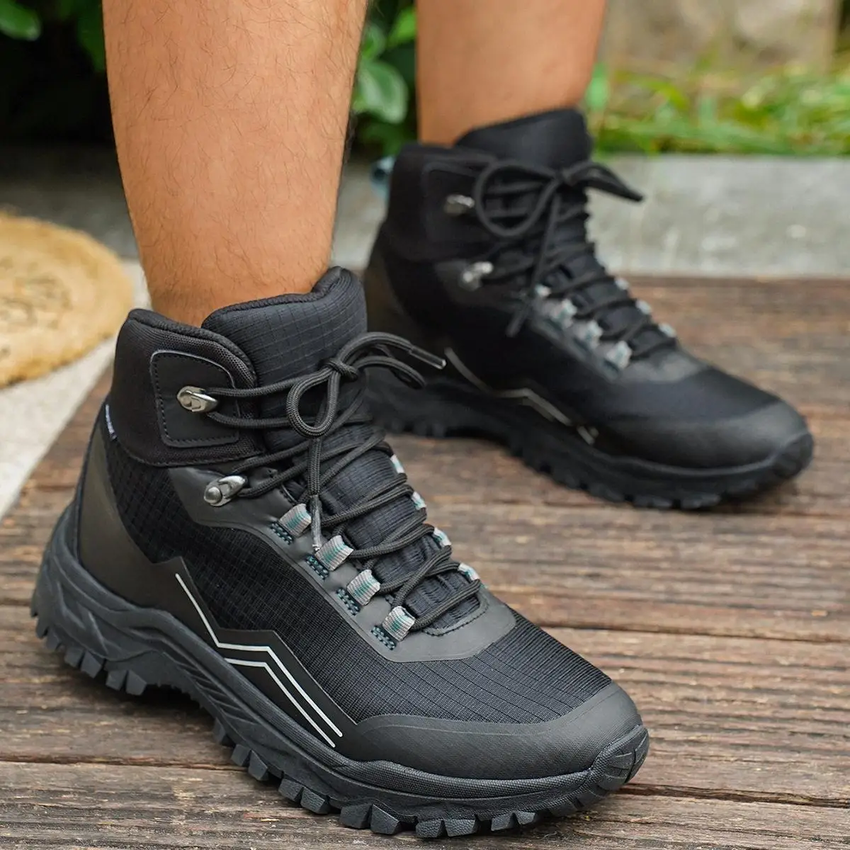 Anti-Slip Mountain Climbing Shoes Summer New Style Leisure Sports Traveling Hiking Outdoor Wear Resistant All-Match Mid-Cut B...