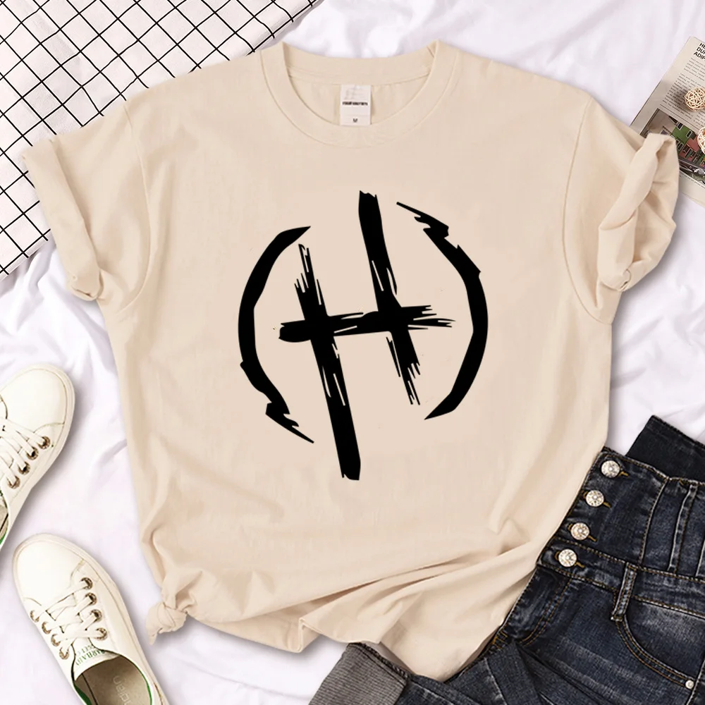 T-shirt graphique pour femme, vêtement estival et humoristique, harajuku