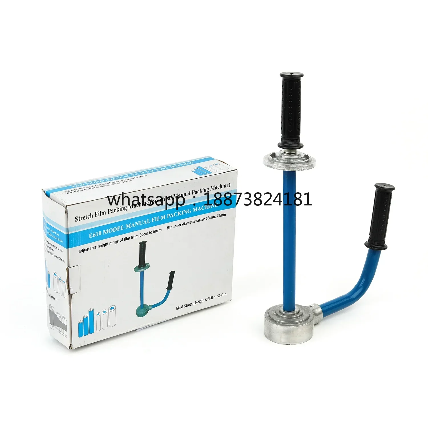 Adjustable Wrap Dispenser Stretch Film Dispenser with PVC Handle fast shipping
