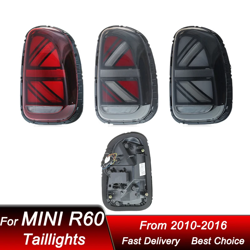 Car styling Tail Lights For BMW Mini Countryman R60 R61 10-16 Upgrade new style LED Dynamic Turn Signal Light Tail Lamp Assembly