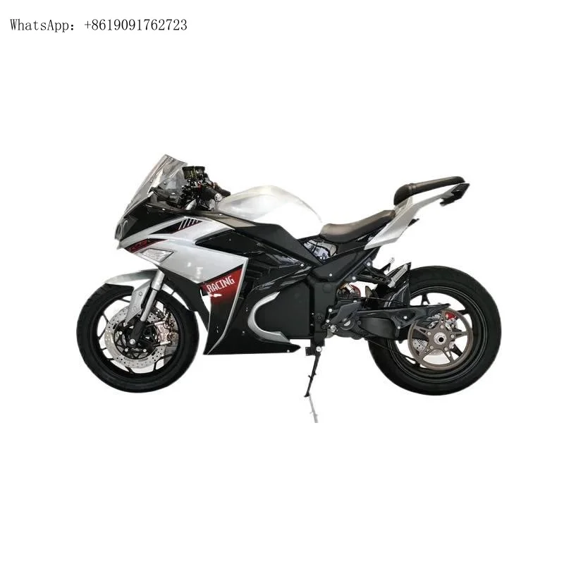 

Poweul Central Motor 5000W-15KW Fat Tire Programmable Controller ELectric Motorcycle With Bluetooth