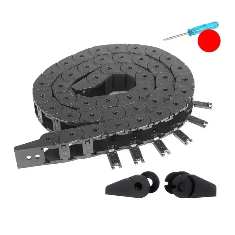 

652F Cable Drag Chain Wire Drag With End Connectors for Router Machine Printer