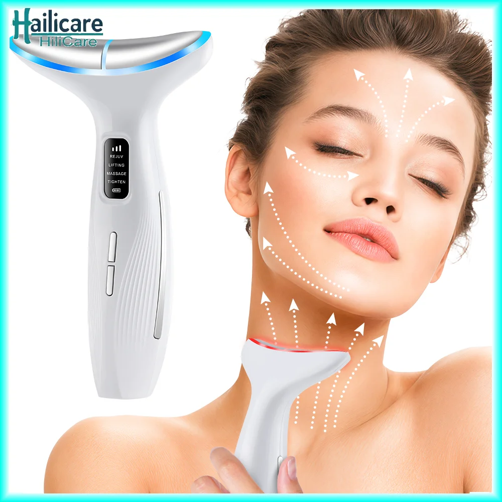 

Neck Face Beauty Device Vibration Massage for Face and Neck Personal Ccare Skindion Home Use Beauty Device Face Lifting Machine