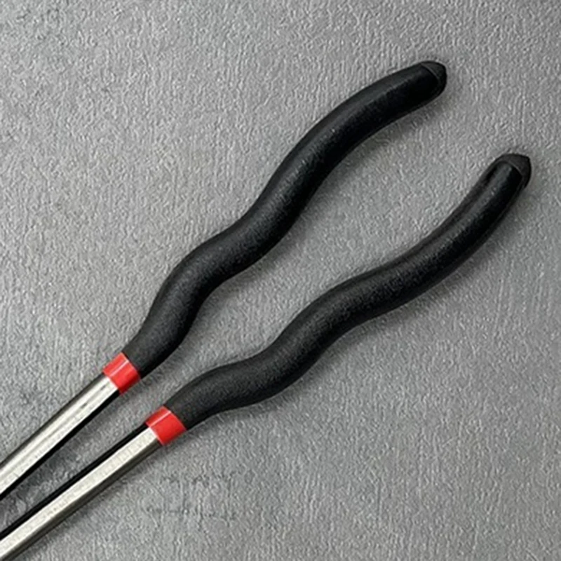 ABHU-Alicates de punta fina de 16 pulgadas y 400MM, alicates de reparación de automóviles de pesca de boca larga, abrazadera de mango largo