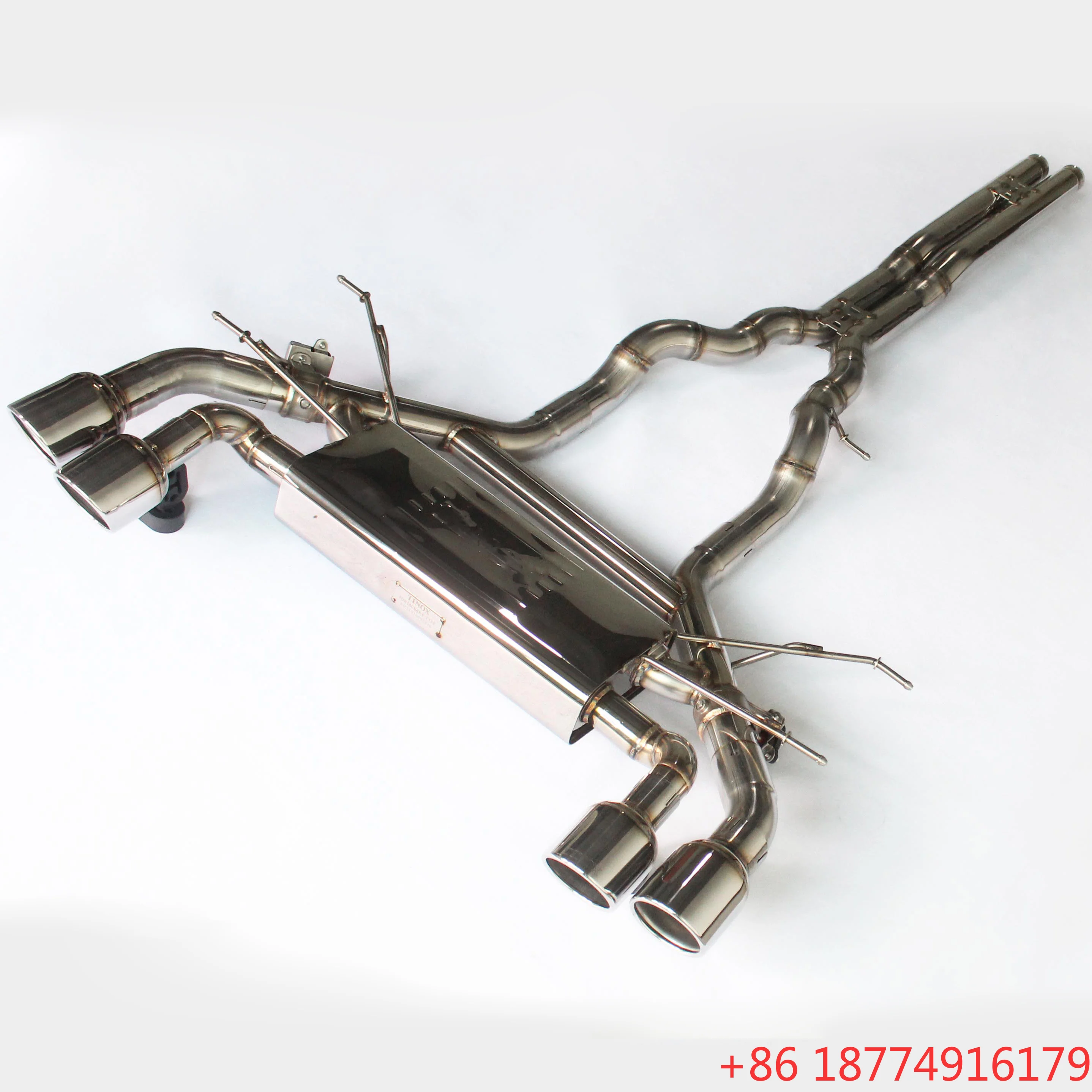 

Factory OEM MM Ss304 Catback Exhaust Pipes for F-TYPE V8 5.0T 2014-2019 with Muffler Valve System