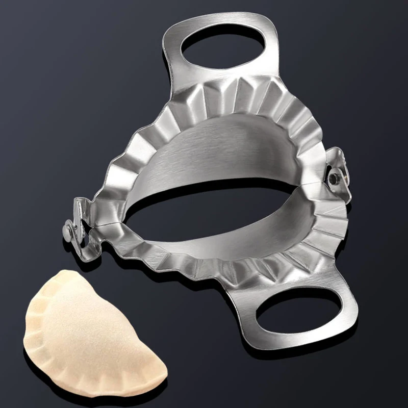 304 Stainless Steel Dumpling Maker Tool Lazy DIY Manual Jiaozi Device Easy Dumpling  Kitchen Accessories