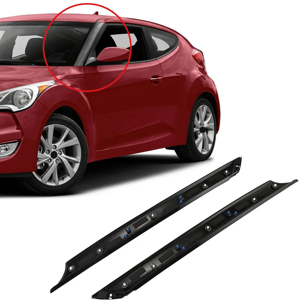 

Windshield Pillar Moulding Trim 86170-2V000 86180-2V000 861702V000 861802V000 For Hyundai For Veloster 2012-2018 Interior Parts